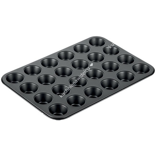 Forma metalowa do pieczenia 24 muffinek i babeczek - górna średnica otworu 5 cm | TESCOMA DELICIA