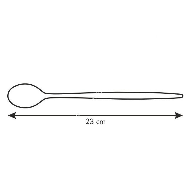 Łyżeczka koktajlowa - długość 20 cm, komplet 3 szt. | TESCOMA PRAKTIK