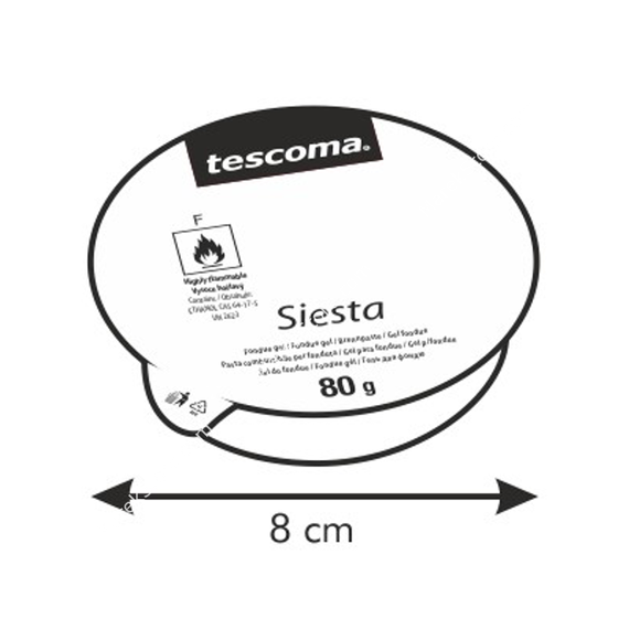 Żel do fondue i grilla - komplet 3 szt | TESCOMA SIESTA