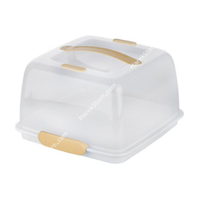 Pojemnik do transportu ciasta z pokrywą i wkładem chłodzącym - 28x28 cm | TESCOMA DELICIA