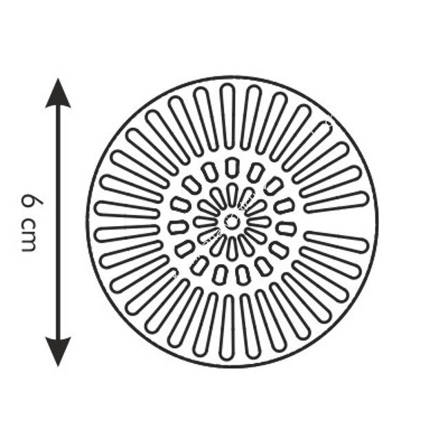 Sitko do zlewu z tworzywa sztucznego - średnia ø 6 cm | TESCOMA PRESTO