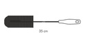 Długa szczotka do mycia szklanek i butelek | TESCOMA CLEANKIT