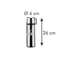 Termos dwuwarstwowy ze stali nierdzewnej 18/10 + kubek - pojemność 500 ml | TESCOMA CONSTANT