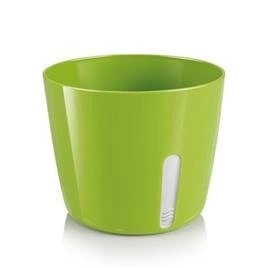 Osłonka na doniczkę SENSE, okrągła, zielona