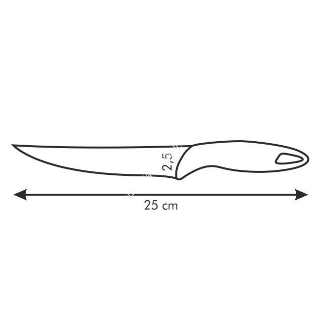 Nóż uniwersalny do krojenia i porcjowania warzyw - długość ostrza 14 cm | TESCOMA PRESTO