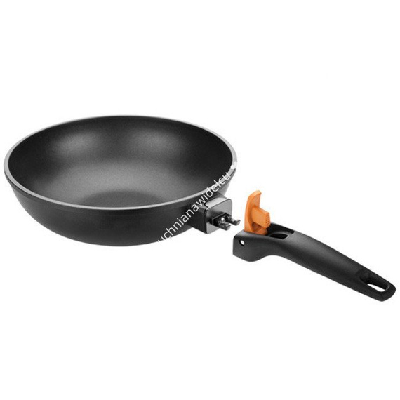 Głęboka patelnia Wok z odpinaną rączką - średnica 28 cm | TESCOMA SmartCLICK