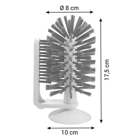 Szczotka z przyssawką do mycia szklanek TESCOMA CLEAN KIT