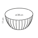 Misa plastikowa - średnica ø 28 cm pojemność, 5 litrów | TESCOMA DELICIA