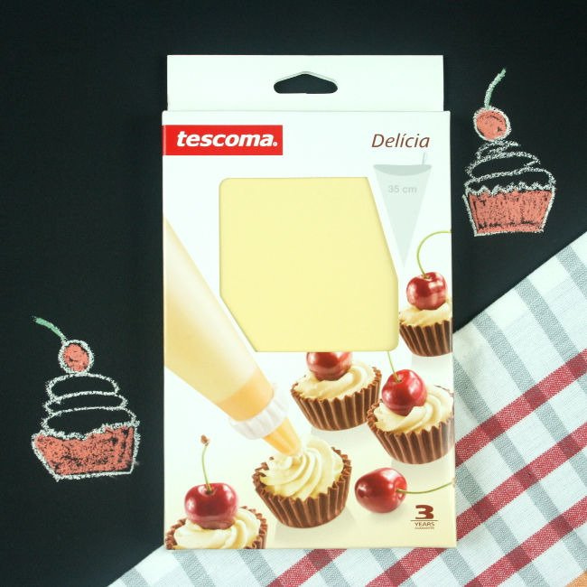 Szpryca woreczek do zdobienia elastyczny - długość 35 cm | TESCOMA DELICIA 