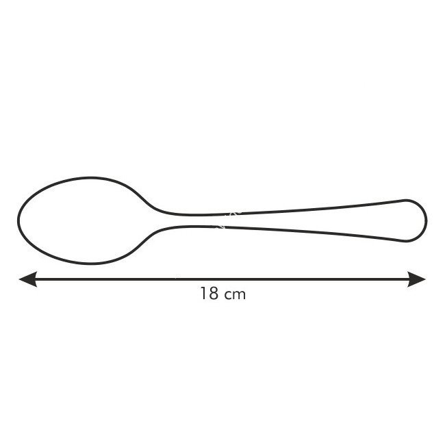 Łyżeczka stołowa ze stali nierdzewnej - komplet 3 szt. | TESCOMA CLASSIC