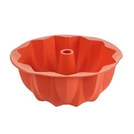 Silikonowa forma na babkę wielkanocną - motyw rozeta, średnica 24 cm, wysokość 10 cm | TESCOMA DELICIA SILICON PRIME