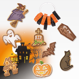 Foremki do ciastek - motyw Halloween kpl 8 szt. | TESCOMA DELICIA