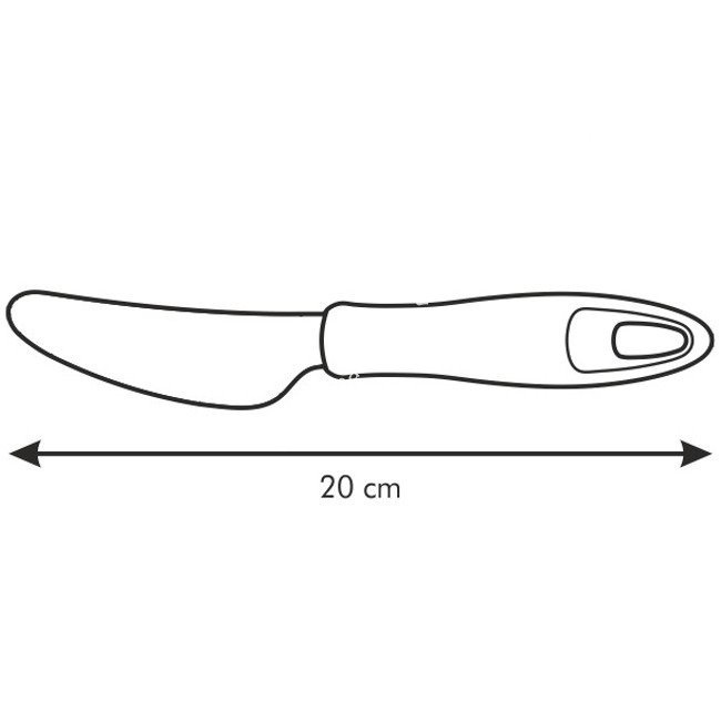 Nóż śniadaniowy do smarowania masła | TESCOMA PRESTO