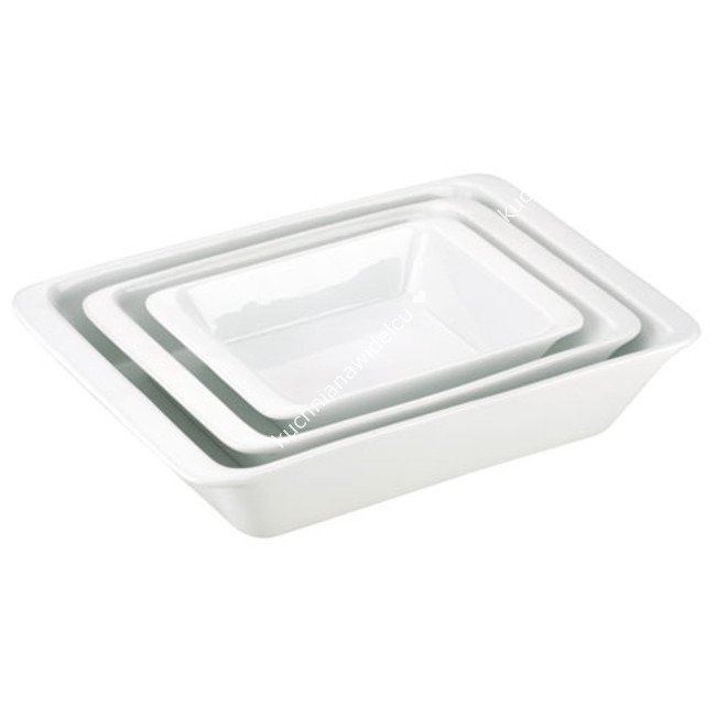 Forma porcelanowa prostokątna do zapiekania w piekarniku - 25x16 cm | TESCOMA GUSTO