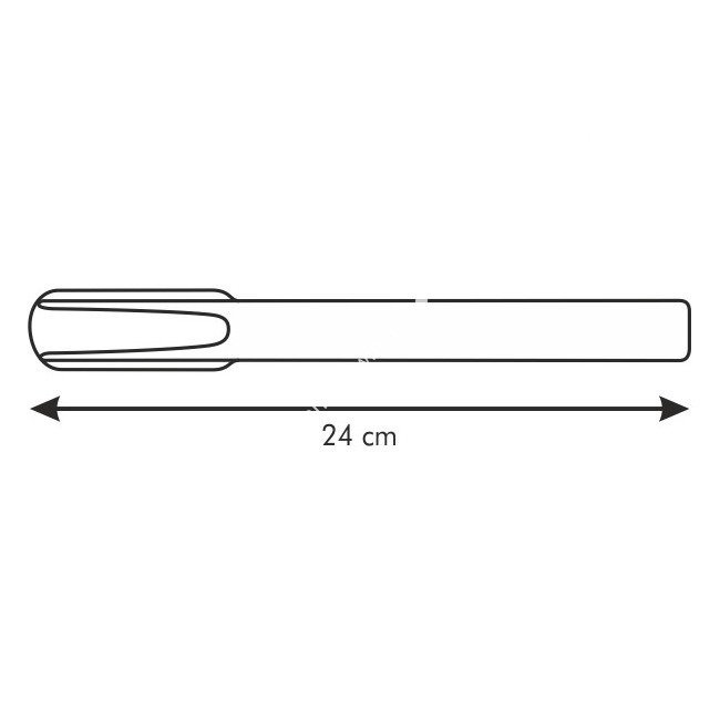 Szczypce z widelcem do serwowania dań i przekąsek - długość 24 cm | TESCOMA PRESTO 