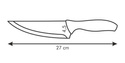 Nóż kuchenny uniwersalny - długość ostrza 14 cm | TESCOMA SONIC