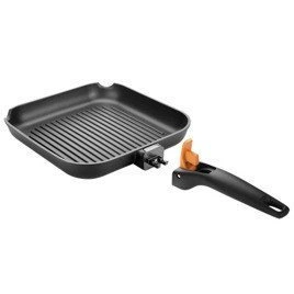 Kwadratowa patelnia do grillowania z odpinaną rączką - 26 x 26 cm | TESCOMA SmartCLICK