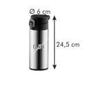 Termos z zamknięciem, stal nierdzewna - pojemność 500 ml | TESCOMA CONSTANT