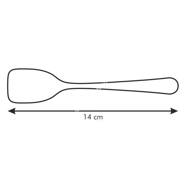 Łyżeczka do lodów - długość 14 cm, komplet 3 szt. | TESCOMA CLASSIC