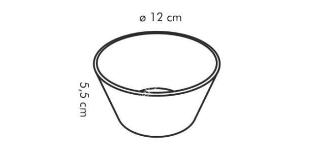 Porcelanowa miska okrągła duża o średnicy ø 12 cm | TESCOMA GUSTITO
