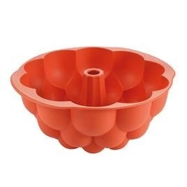 Silikonowa forma na babkę wielkanocną - motyw malina, średnica 24 cm, wysokość 10 cm | TESCOMA DELICIA SILICON PRIME