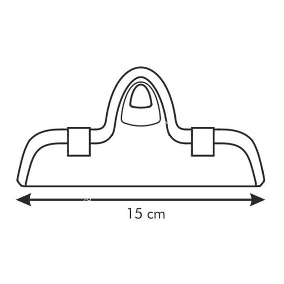 Klips do zamykania torebek - długość 15 cm, 1 szt | TESCOMA PRESTO