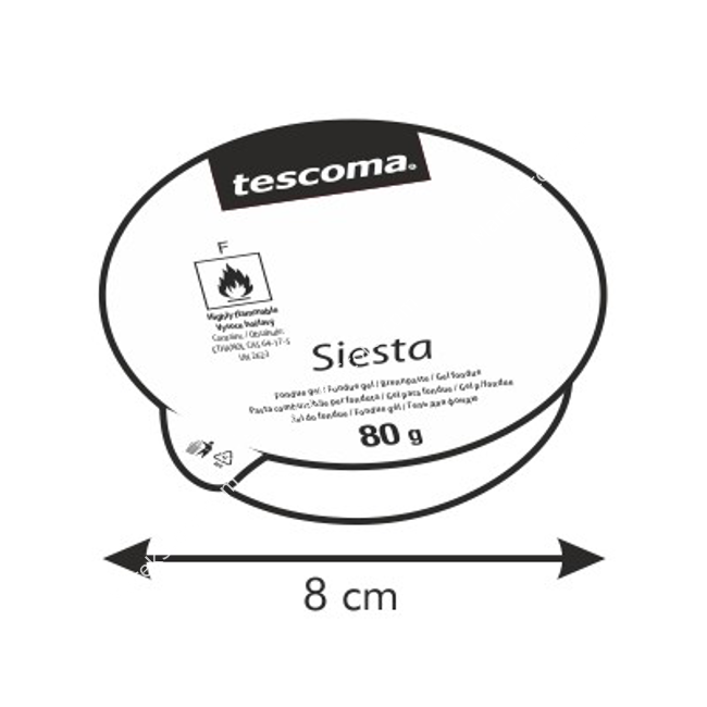 Żel do fondue i grilla - komplet 3 szt | TESCOMA SIESTA