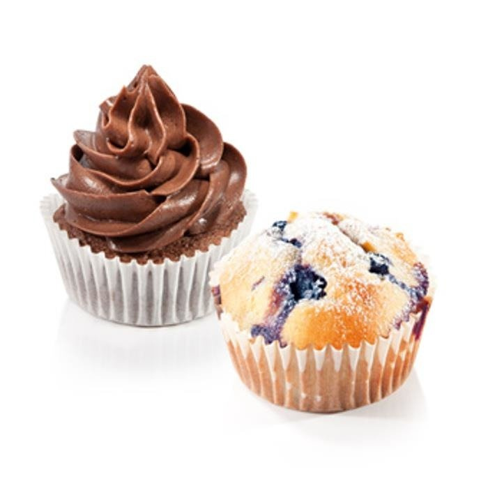 Forma silikonowa do pieczenia 6 muffinek i babeczek - górna średnica otworu 7 cm | TESCOMA DELICIA SILICON PRIME