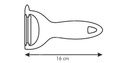 Obieraczka do warzyw z dwustronnym ostrzem | TESCOMA PRESTO