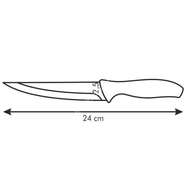 Nóż kuchenny uniwersalny - długość ostrza 12 cm | TESCOMA SONIC