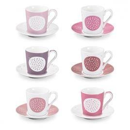 Komplet 6 filiżanek do espresso w pudełku prezentowym, motyw Sugar | TESCOMA myCOFFEE