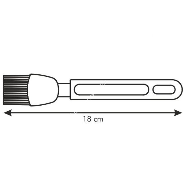 Pędzelek z żaroodpornego silikonu - długość 18 cm | TESCOMA DELICIA