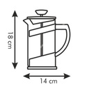 Zaparzacz tłokowy do herbaty i kawy - pojemność 600 ml | TESCOMA TEO