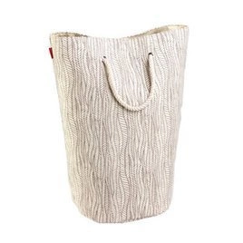 Kosz na pranie z bawełnianymi uchwytami - kolor kremowy, pojemność 50 litrów | TESCOMA FANCY HOME