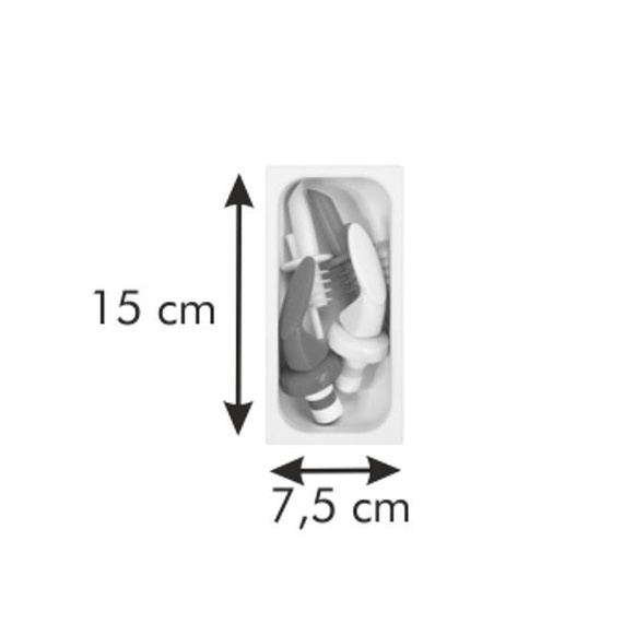 Wkład do szuflady modułowy - 148x74 mm | TESCOMA flexiSPACE