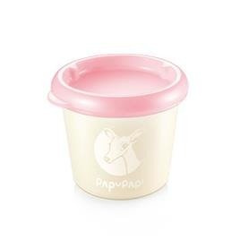 Pojemnik na pokarm dla dzieci i niemowląt - pojemność 150 ml, kolor różowy, komplet 2 szt. | TESCOMA PAPU PAPI