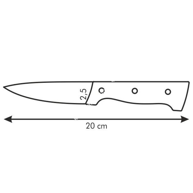 Nóż uniwersalny HOME PROFI 9 cm | TESCOMA 