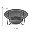 Duży podgrzewacz potraw na świeczki typu tea light, średnica 23 cm Tescoma
