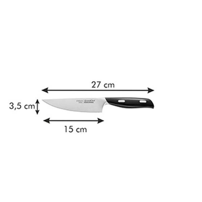Nóż do porcjowania - długość ostrza 15 cm | TESCOMA GRAND CHEF