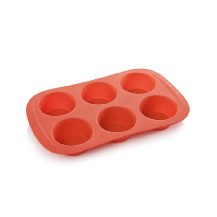 Forma silikonowa do pieczenia 6 muffinek i babeczek - górna średnica otworu 7 cm | TESCOMA DELICIA SILICON PRIME