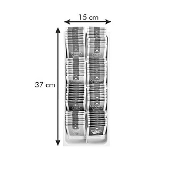 Wkład do szuflady modułowy na torebki herbaty - 370x148 mm | TESCOMA flexiSPACE