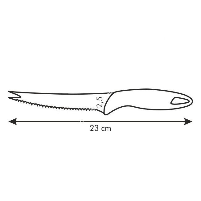 Nóż do pomidorów - długość ostrza 12 cm | TESCOMA PRESTO