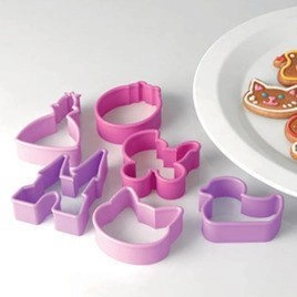 Foremki do wykrawania dla dziewczynek - komplet 6 szt. | TESCOMA DELICIA KIDS