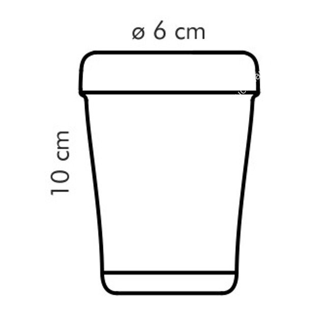 Cukiernica z sitem do dekorowania ciast i tortów - pojemność 200 ml | TESCOMA DELICIA