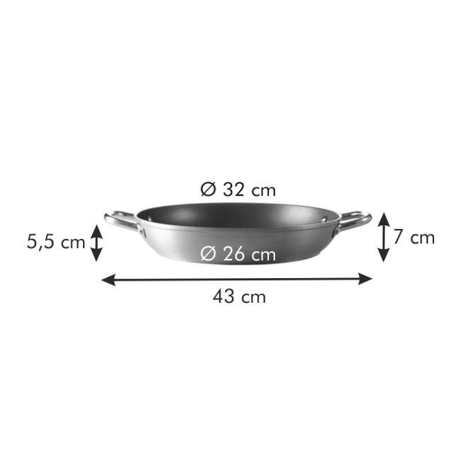 Patelnia indukcyjna do smażenia i pieczenia w piekarniku - średnica ø 32 cm | TESCOMA GRAND CHEF