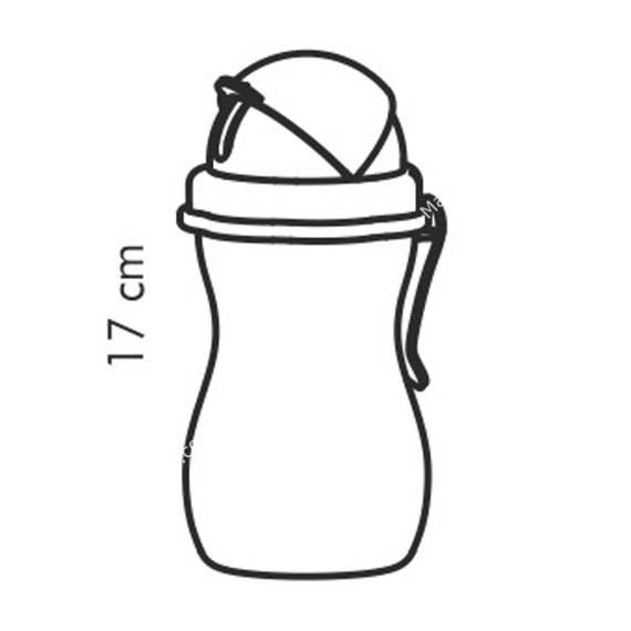 Butelka hermetyczna dziecięca z silikonową słomką - pojemność 300 ml | TESCOMA BAMBINI