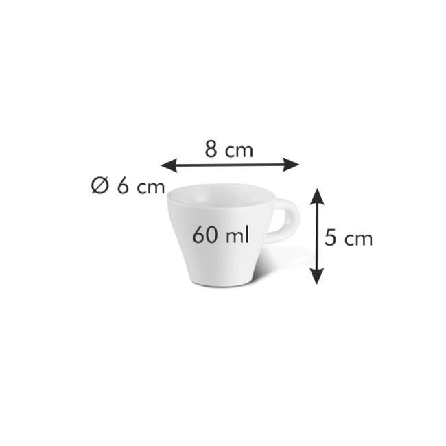 Filiżanka do kawy espresso - pojemność 60 ml | TESCOMA ALL FIT ONE SLIM