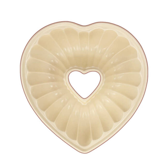 Forma ceramiczna do wypieku babki w kształcie serca TESCOMA DELICIA