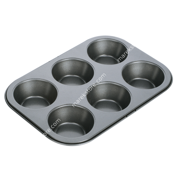Forma metalowa do pieczenia 6 muffinek i babeczek - górna średnica otworu 7 cm | TESCOMA DELICIA
