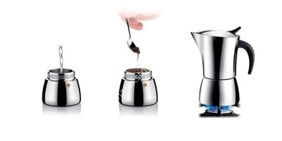 Kawiarka indukcyjna do parzenia kawy - 2 filiżanki | TESCOMA MONTE CARLO